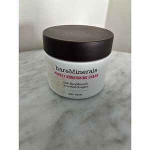 Bare Escentuals bareMinerals Purely Nourishing Facial cream dry skin , 1.7 oz